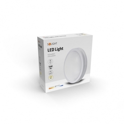 Solight LED venkovní osvětlení Siena, bílé, 20W, 1500lm, 4000K, IP54, 23cm