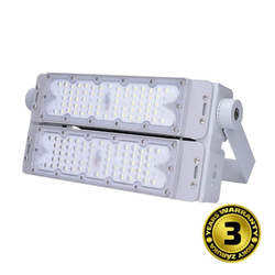 Solight LED venkovní reflektor Pro+2, 100W, 13000lm, 5000K, IP65, šedá