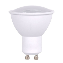 Solight LED žárovka, bodová , 5W, GU10, 6000K, 425lm, bílá