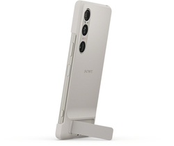 Sony Xperia Stand Cover pro Xperia 1 VI 5G stříbrné