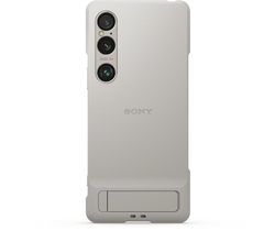 Sony Xperia Stand Cover pro Xperia 1 VI 5G stříbrné