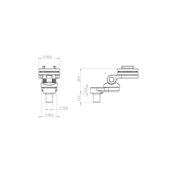 SP Connect Clutch Mount Pro Chrome 53231 černá