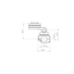 SP Connect Mirror Mount Pro, SPC/SPC+ 53233 černá