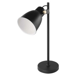 Stolní lampa JULIAN na žárovku E27, černá