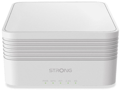 STRONG doplněk sady Wi-Fi Mesh Home Kit AX3000 ADD/ Wi-Fi 802.11a/b/g/n/ac/ax/ 2402 Mbit/s/ 2,4GHz a 5GHz/ 3x LAN/ bílý