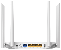 STRONG dvoupásmový router 1200S/ Wi-Fi stand. 802.11a/b/g/n/ac/ 1200 Mbit/s/ 2,4GHz a 5GHz/ 4x LAN/ 1x WAN/ 1x USB/ bílý