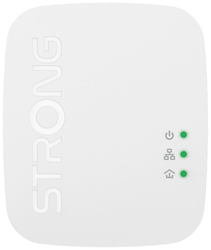 STRONG sada 2 adaptérů Powerline 1000 DUO MINI/ 1000 Mbit/s/ 1x LAN/ bílý