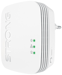 STRONG sada 2 adaptérů Powerline 1000 DUO MINI/ 1000 Mbit/s/ 1x LAN/ bílý