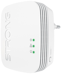 STRONG sada 3 adaptérů Powerline 600 TRI MINI/ 600 Mbit/s/ 1x LAN/ bílý