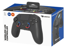 SUBSONIC by SUPERDRIVE Wireless LED pro PS4, černý