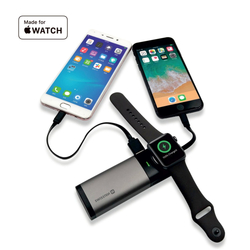 SWISSTEN 2in1 Apple Watch MFI powerbank 6700 mAh