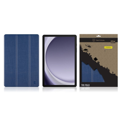 Tactical Book Tri Fold Pouzdro pro Samsung Galaxy TAB A9+ 11 Blue