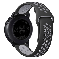 Tactical Double silikonový řemínek pro Xiaomi Amazfit Pace Black/Grey - černo šedý