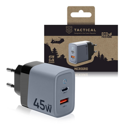 Tactical Microgrid GaN 45W šedá