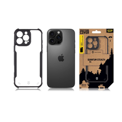 Tactical Quantum Stealth Kryt pro Apple iPhone 16 Pro Max Clear/Black