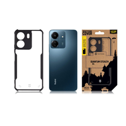 Tactical Quantum Stealth Kryt pro Xiaomi Redmi 13C/Poco C65 Clear/Black