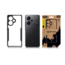 Tactical Quantum Stealth Kryt pro Xiaomi Redmi Note 13 Pro+ 5G Clear/Black