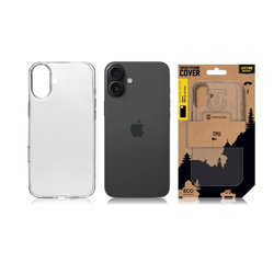 Tactical TPU Kryt pro Apple iPhone 16 Plus Transparent