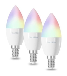 TechToy Smart Bulb RGB 4,4W E14 3pcs set