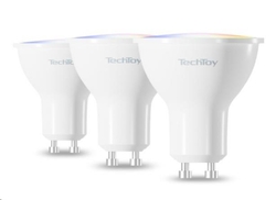 TechToy Smart Bulb RGB 4.7W GU10 ZigBee 3ks set