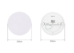 Tellur WiFi Smart LED kulaté stropní světlo, 24W, 3000-6500K + RGB, bílé