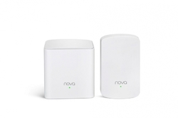 Tenda Nova MW5 (2-pack) WiFi AC1200 Mesh system Dual Band, 2x GLAN/GWAN, další 1x LAN, SMART CZ app