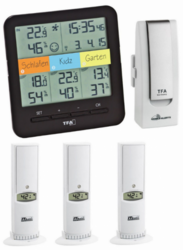 TFA bezdrátový monitor klimatu 31.4007.02 WEATHERHUB - startovní balíček č. 7