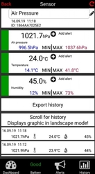 TFA digitální teploměr, vlhkoměr a barometr 35.1154.01 COSY BARO kompatibilní se systémem WeatherHub