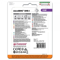 Transcend microSDHC 16GB Class10 UHS-I Premium + adaptér