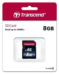 Transcend SDHC 8GB Class 10