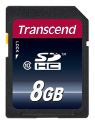 Transcend SDHC 8GB Class 10