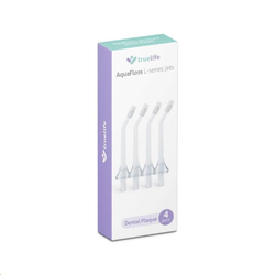 TrueLife AquaFloss L-series jets Dental Plaque 4 pack