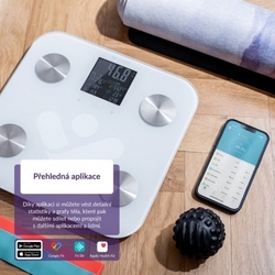 TrueLife FitScale W6 BT bílá