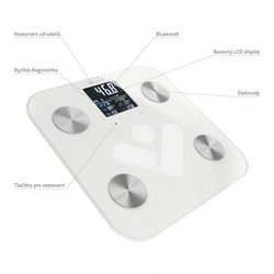 TrueLife FitScale W6 BT bílá