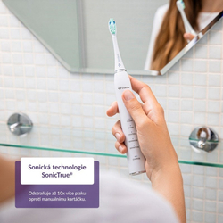 TrueLife SonicBrush Clean30 Duo - sada 2 sonických zubních kartáčků, černý a bílý + pouzdra a hlavice