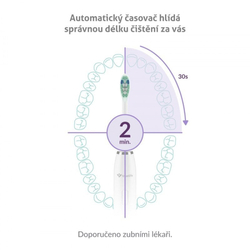 TrueLife SonicBrush Clean30 Duo - sada 2 sonických zubních kartáčků, černý a bílý + pouzdra a hlavice