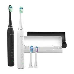 TrueLife SonicBrush Clean30 Duo - sada 2 sonických zubních kartáčků, černý a bílý + pouzdra a hlavice