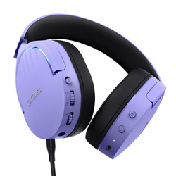 Trust Gaming GXT 491P Fayzo Wireless, 7.1, fialová