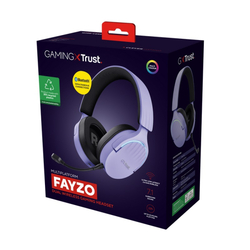 Trust Gaming GXT 491P Fayzo Wireless, 7.1, fialová