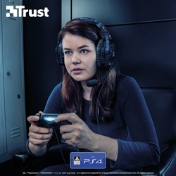 Trust GXT 488 Forze-B PS4 Gaming Headset PlayStation, modrá