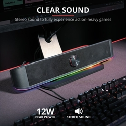 Trust GXT 619 Thorne RGB Illuminated Soundbar