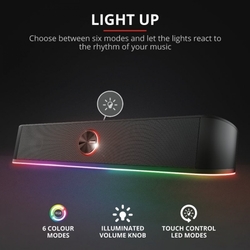 Trust GXT 619 Thorne RGB Illuminated Soundbar