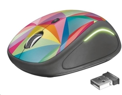 Trust Yvi FX Wireless Mouse - geometrics