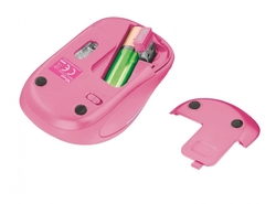 Trust Yvi FX Wireless Mouse - pink