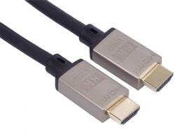 Ultra High Speed HDMI 2.1 kabel 8K@60Hz, 4K@120Hz délka 1m kovové pozlacené konektory