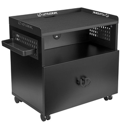 Ultradesk CRATE univerzální skříňka, černá