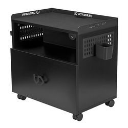 Ultradesk CRATE univerzální skříňka, černá