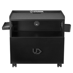 Ultradesk CRATE univerzální skříňka, černá