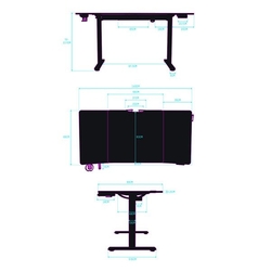 Ultradesk Level V2, zelený