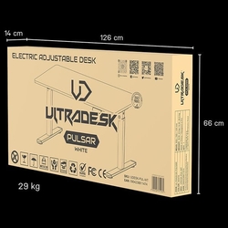 Ultradesk Pulsar, bílý